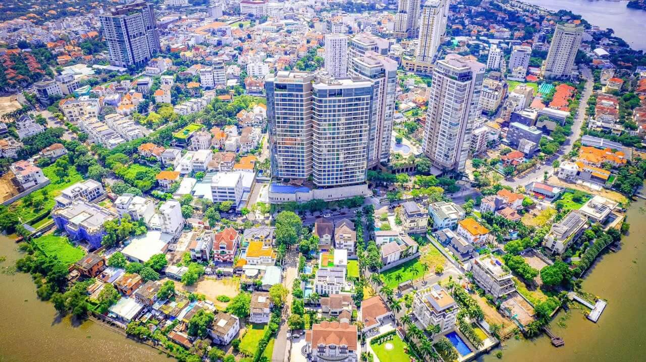 Xi Riverview Thảo Điền thiết kế ven sông